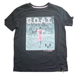 The Messi Collection G.O.A.T. T-shirt Black Large Centrio Brands Soccer